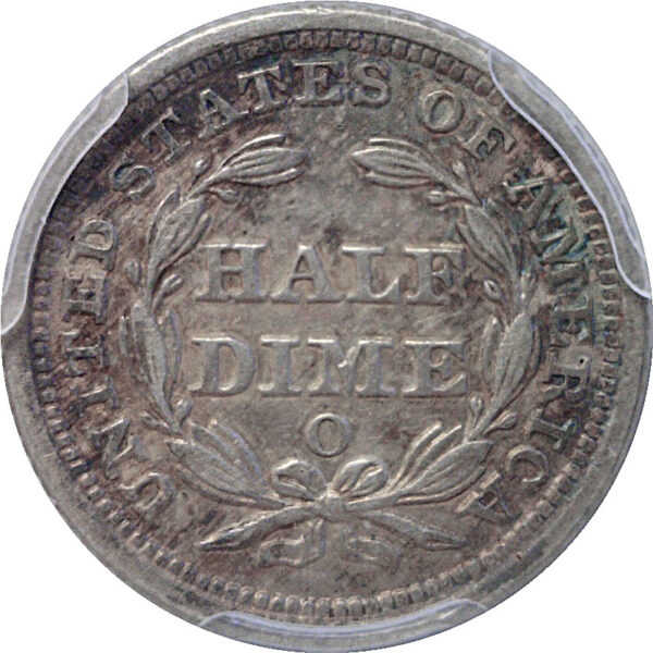 1856-O Seated Liberty Half Dime.  -   PCGS AU-53 - Image 3