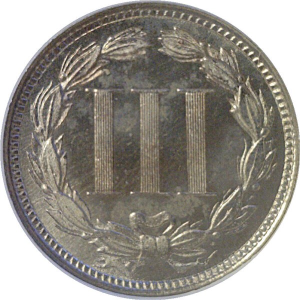 1875 Nickel Three Cent. -  NGC PF-65 - Image 3