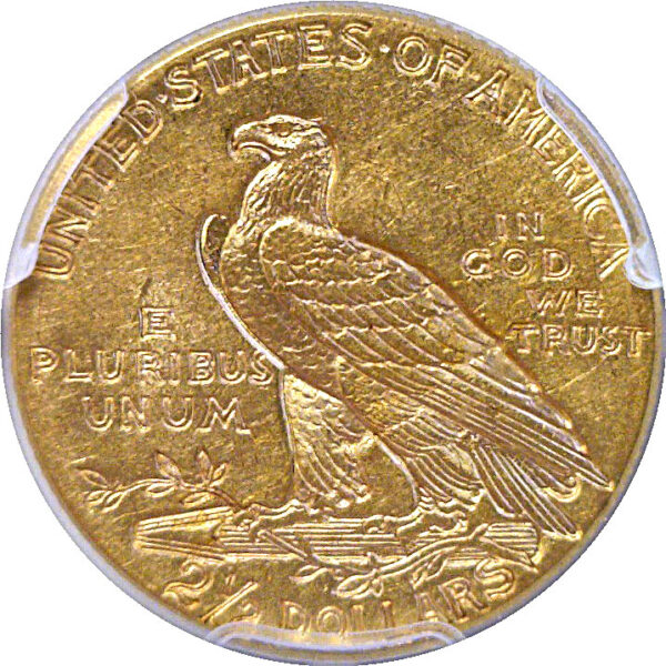 1914 $2 1/2 Indian  -  PCGS AU-58 - Image 3