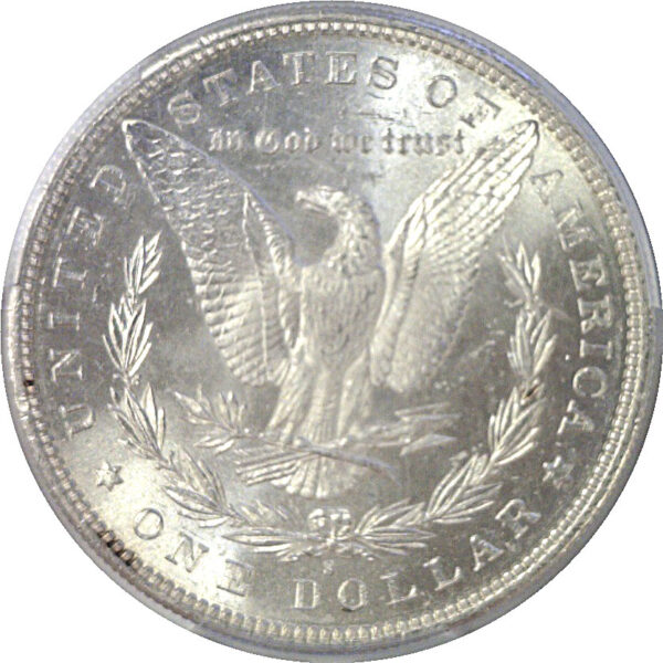 1885-S Morgan Dollar  -  PCGS MS-66+   CAC - Image 3