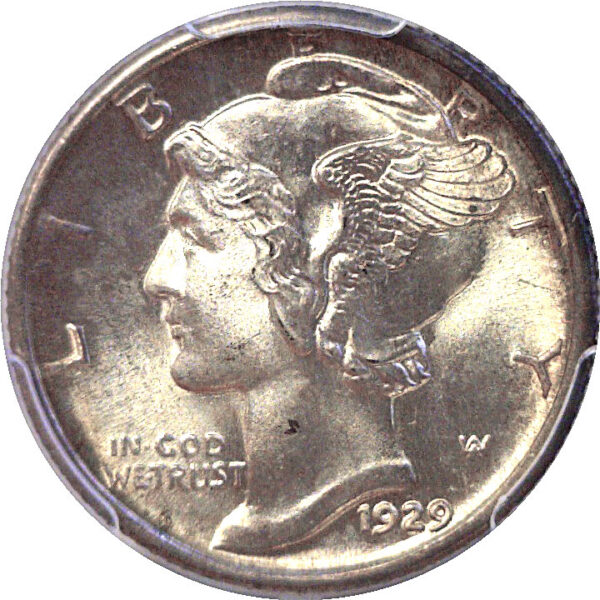 1929-D Mercury Dime. -  PCGS MS-65 FB - Image 2