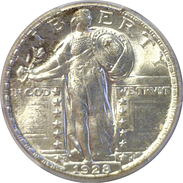 1928-D Standing Liberty Quarter.  -   PCGS MS-64 - Image 2