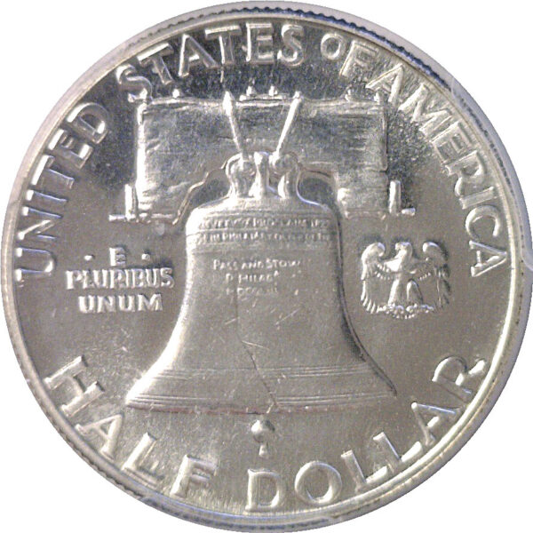 1950 Franklin Half Dollar  -  PCGS PR-67  CAC - Image 3