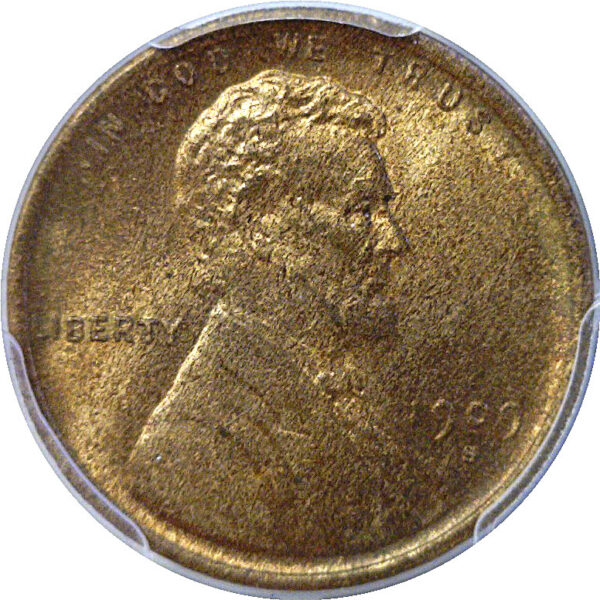 1909-S Lincoln Cent  -  MS-65 RB  CAC - Image 2