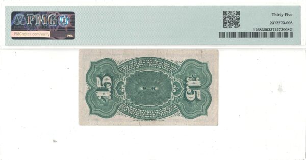 15 Cent 4th Issue Fractional Currency Fr-1268 PMG VF-35 - Image 3