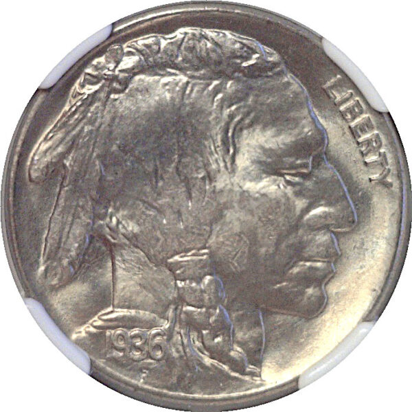1936-S Buffalo Nickel   -   NGC MS-66 - Image 2
