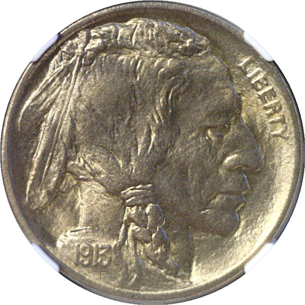 1913-D T-2  Buffalo Nickel  -  NGC MS-65 - Image 2