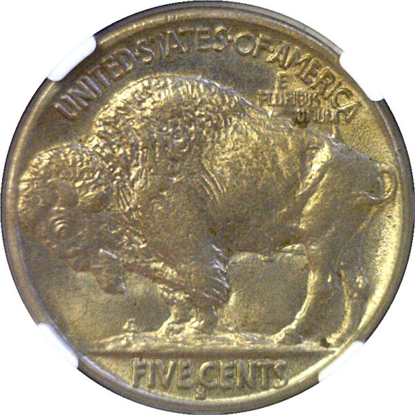 1916-S Buffalo Nickel  -  NGC MS-64 - Image 3