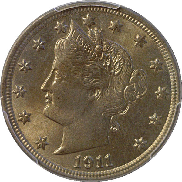 1911 Liberty Nickel  -  PCGS MS-65 - Image 2
