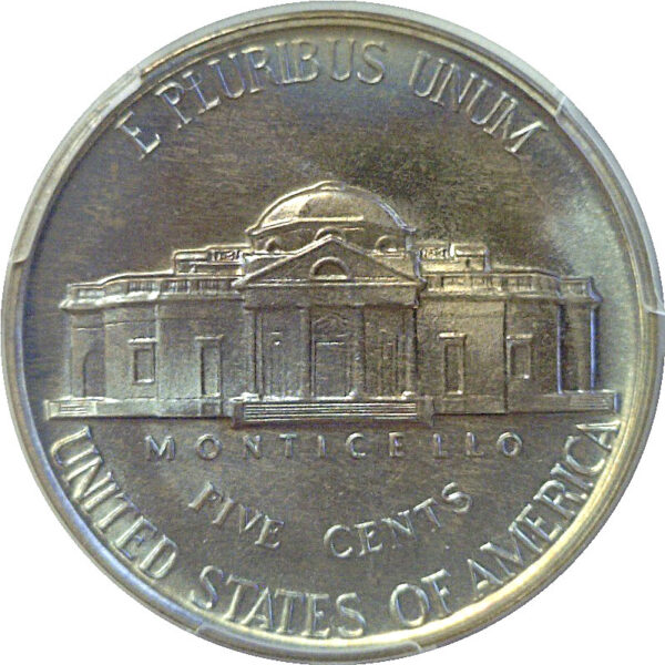 1942 Jefferson Nickel  -  PCGS PR-67 - Image 3