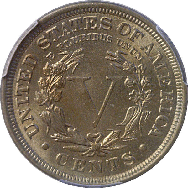 1911 Liberty Nickel  -  PCGS MS-65 - Image 3