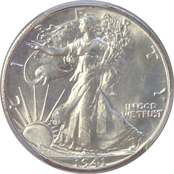 1941-S Walking Liberty Half Dollar  -  PCGS MS-66 - Image 2