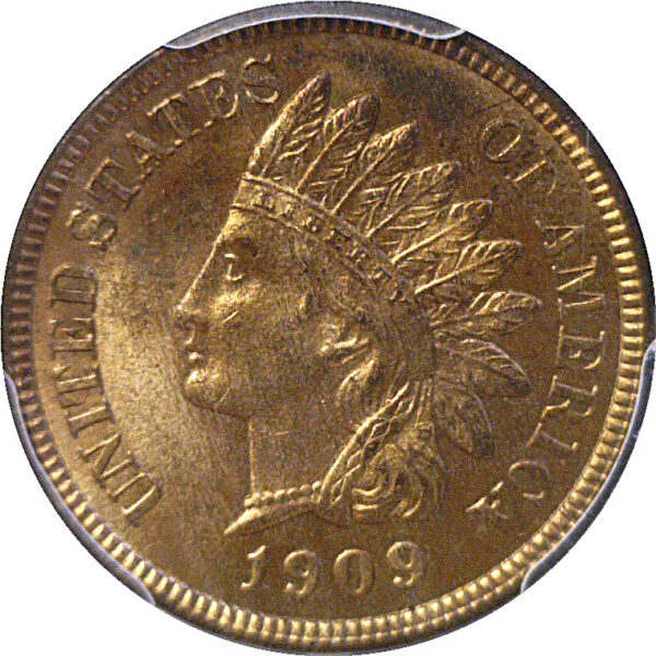 1909 Indian Head Cent. -  PCGS MS-65 RB - Image 2