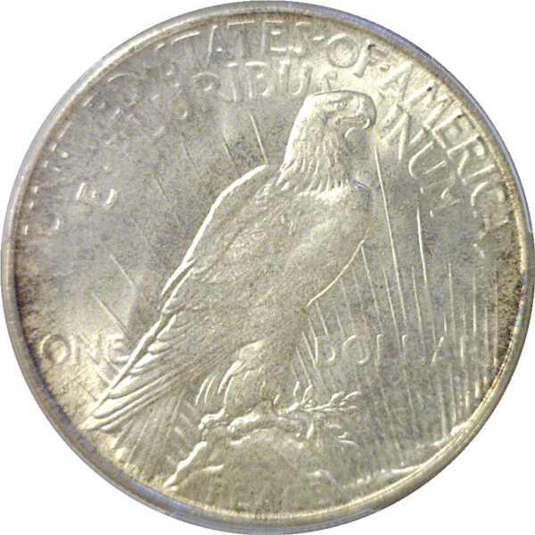 1927-S Peace Dollar.   -   PCGS MS-65 - Image 3