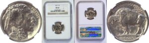 1937 Buffalo Nickel    NGC MS-66