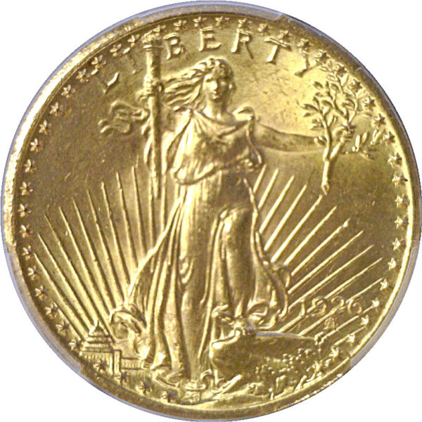1926 $20 St. Gaudens  -  PCGS MS-64 - Image 2