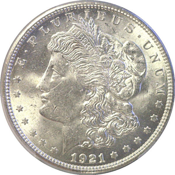 1921-D Morgan Dollar  -  PCGS MS-63 - Image 2