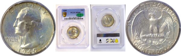 1940 Washington Quarter  -  PCGS MS-68  CAC