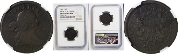 1808 Half Cent  -  NGC G-6