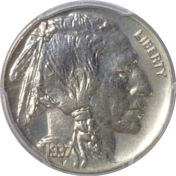 1937 Buffalo Nickel  -  PCGS PR-67   CAC - Image 2