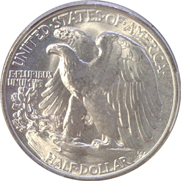 1946 Walking Liberty Half Dollar   -   PCGS MS-67 - Image 3