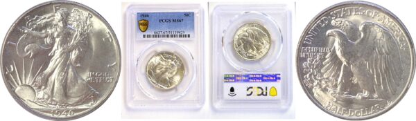 1946 Walking Liberty Half Dollar   -   PCGS MS-67