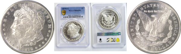 1878-CC Morgan  Dollar  -  PCGS MS-63 PL