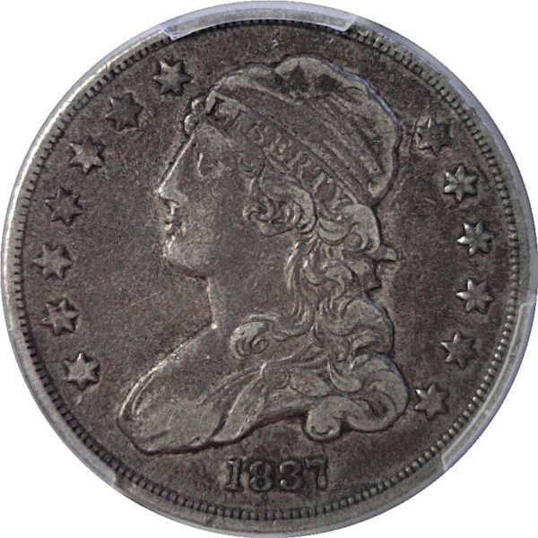 1837 Bust Quarter.  -   PCGS VF-35 - Image 2