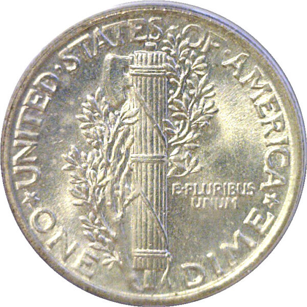 1925 Mercury Dime  -  PCGS MS-66 FB - Image 3