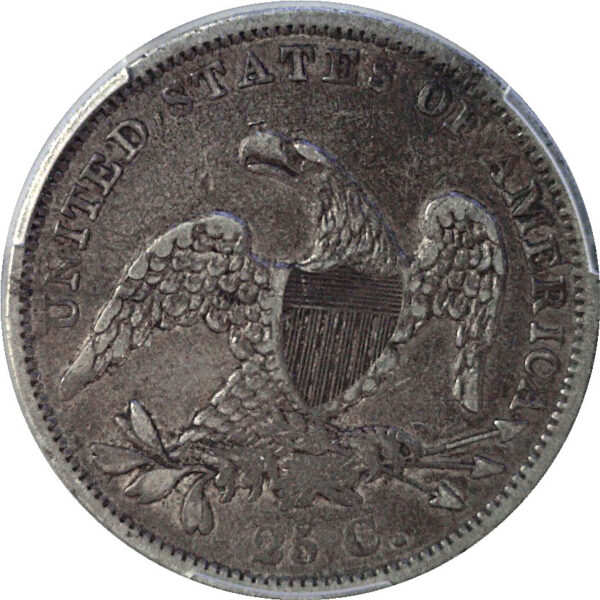 1837 Bust Quarter.  -   PCGS VF-35 - Image 3