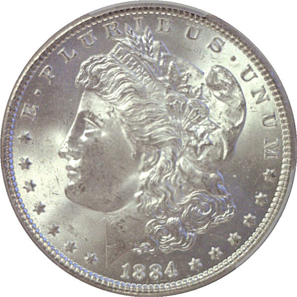 1884 Morgan Dollar  -  PCGS MS-65 - Image 2