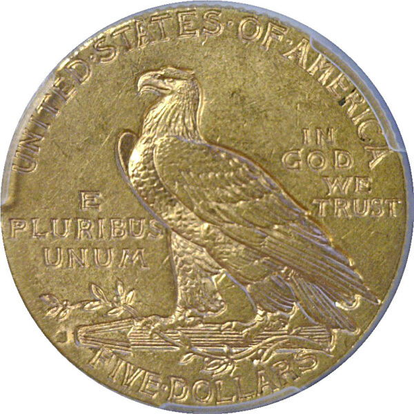 1910-S $5 Indian. -  PCGS AU-58 - Image 3