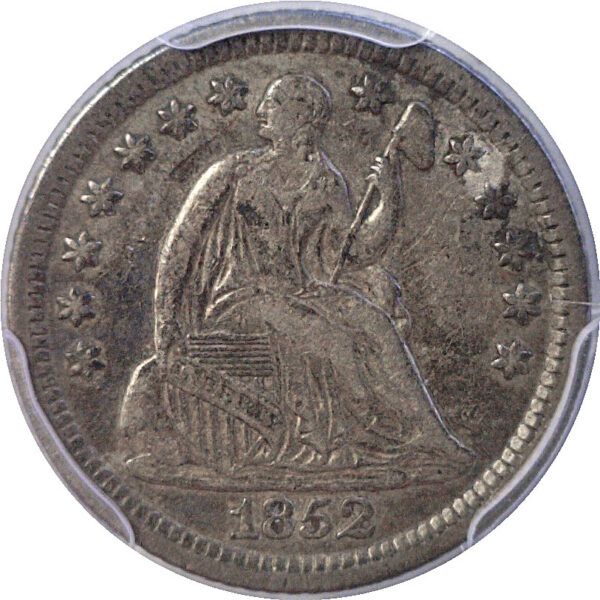 1852-O Seated Liberty Half Dime   -   PCGS VF-30 - Image 2