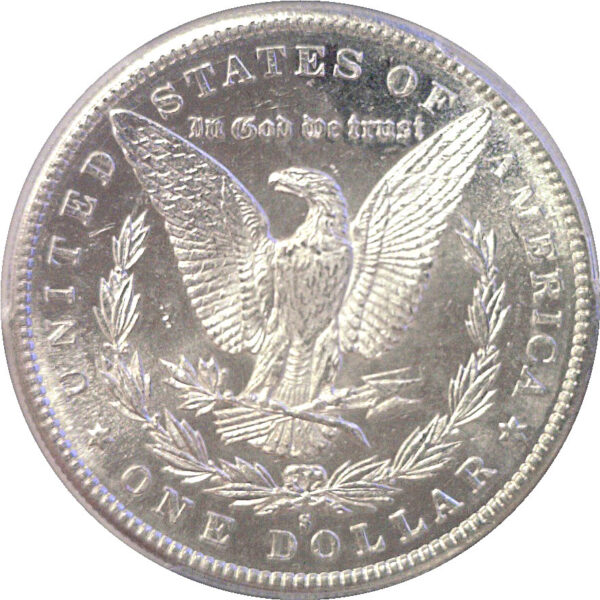 1890-S Morgan Dollar.  -   PCGS MS-64+ DMPL - Image 3