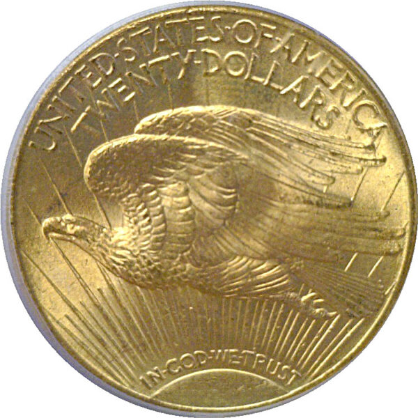 1915-S $20 St. Gaudens  -  PCGS MS-64 - Image 3