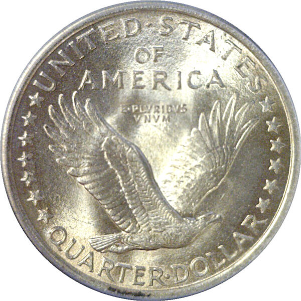 1917 T-1.  Standing Liberty Quarter   -   PCGS MS-64 FH - Image 3