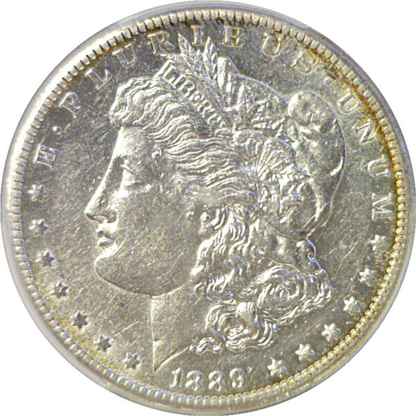 1889-CC Morgan Dollar.  -   PCGS AU-50 - Image 2