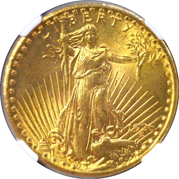1926 $20 St. Gaudens  -  NGC MS-64 - Image 2