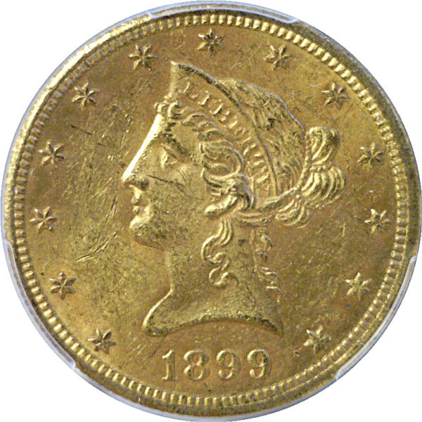 1899-O $10 Liberty. -  PCGS MS-62 - Image 2