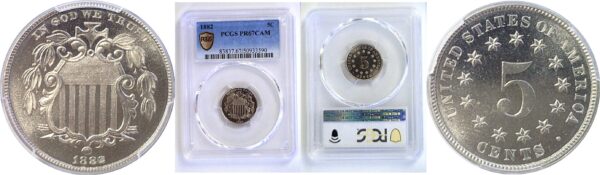 1882 Shield Nickel  -  PCGS PR-67 CAM