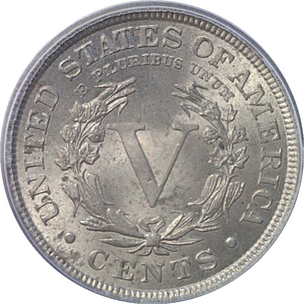 1892 Liberty Nickel  -  PCGS MS-64 - Image 3