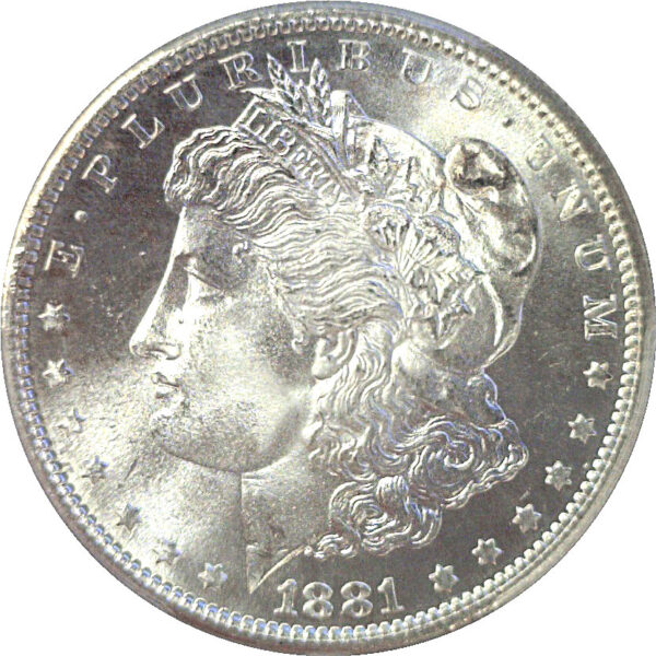 1881-S Morgan Dollar.  -   PCGS MS-67 - Image 2