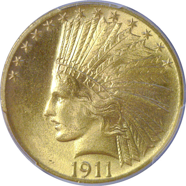 1911 $10 Indian. -  PCGS MS-64+ - Image 2