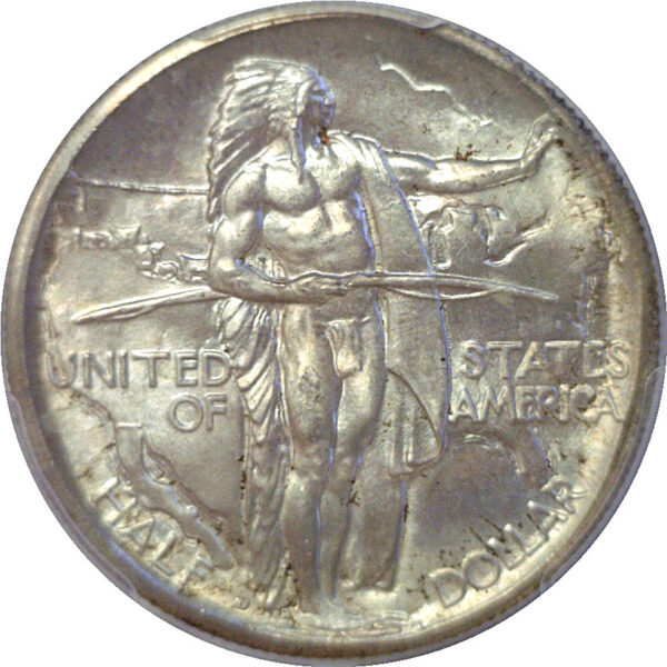 1937-D Oregon Trail Commemorative Half Dollar  -  PCGS MS-66 - Image 2