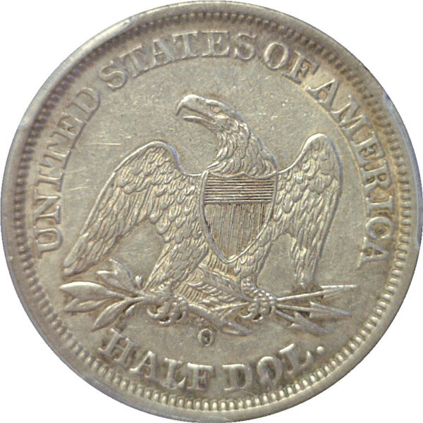 1846-O Seated Liberty Half Dollar  -  PCGS AU-50 - Image 3