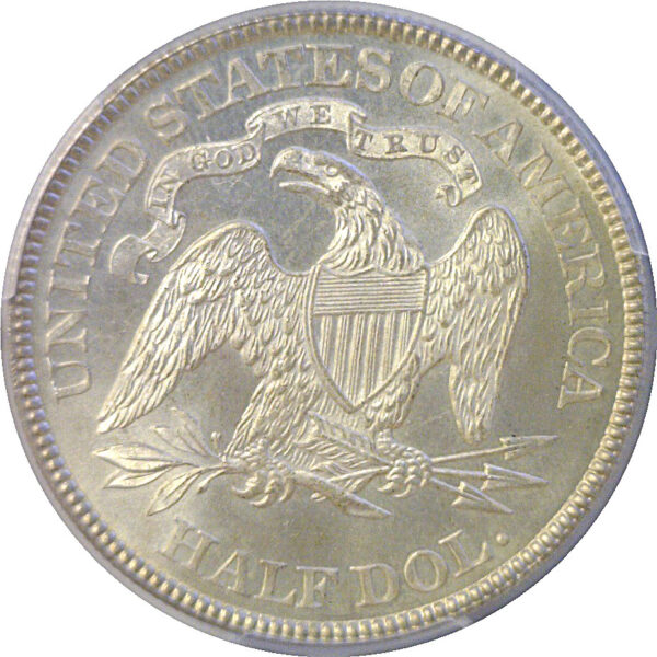 1882 Seated Liberty Half Dollar  -  PCGS MS-66+ - Image 3