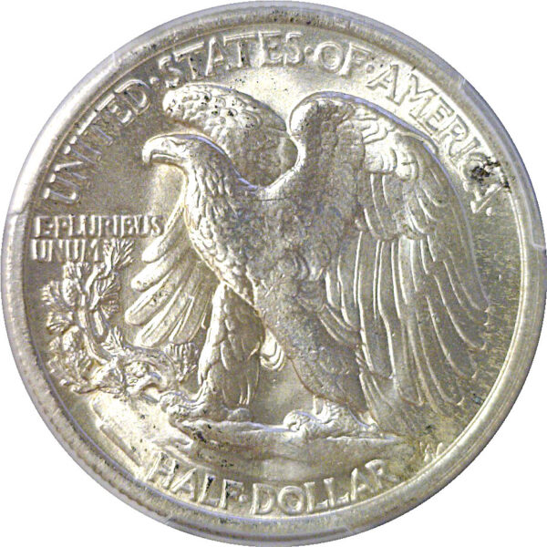 1935 Walking Liberty Half Dollar  -  PCGS MS-65 - Image 3