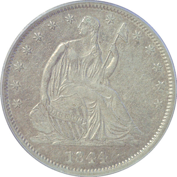 1844-O Seated Liberty Half Dollar. -  PCGS XF-45 - Image 2