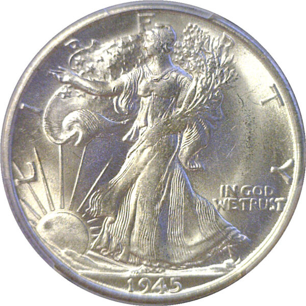 1945-S Walking Liberty Half Dollar  -  PCGS MS-65 - Image 2