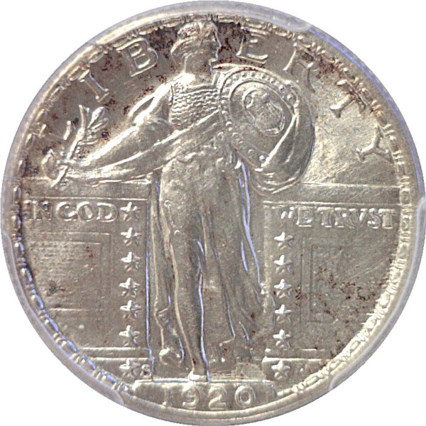 1920-S Standing Liberty Quarter  -  PCGS MS-64 FH - Image 2